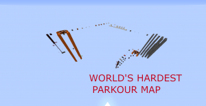 Télécharger WORLD'S HARDEST PARKOUR MAP! pour Minecraft 1.13.1