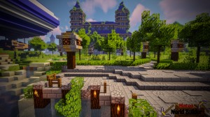 Télécharger Castle and Gladiator Arena pour Minecraft 1.13.2