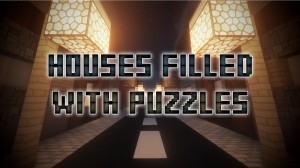 Télécharger Houses Filled With Puzzles pour Minecraft 1.12.2