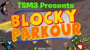 Télécharger Blocky Parkour pour Minecraft 1.13.2