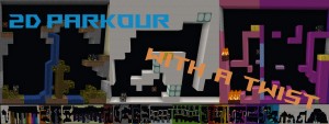 Télécharger 2D Parkour With a Twist pour Minecraft 1.16.1