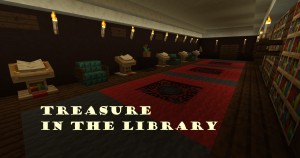 Télécharger Treasure in the Library pour Minecraft 1.15.2