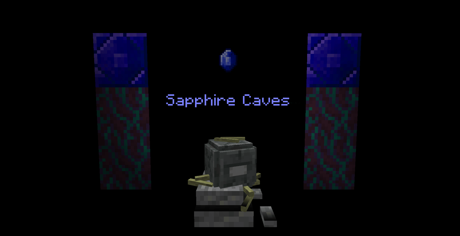 Télécharger Sapphire Caves pour Minecraft 1.17.1