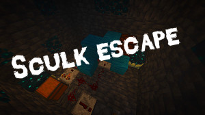 Télécharger Sculk Escape 1.0 pour Minecraft 1.19