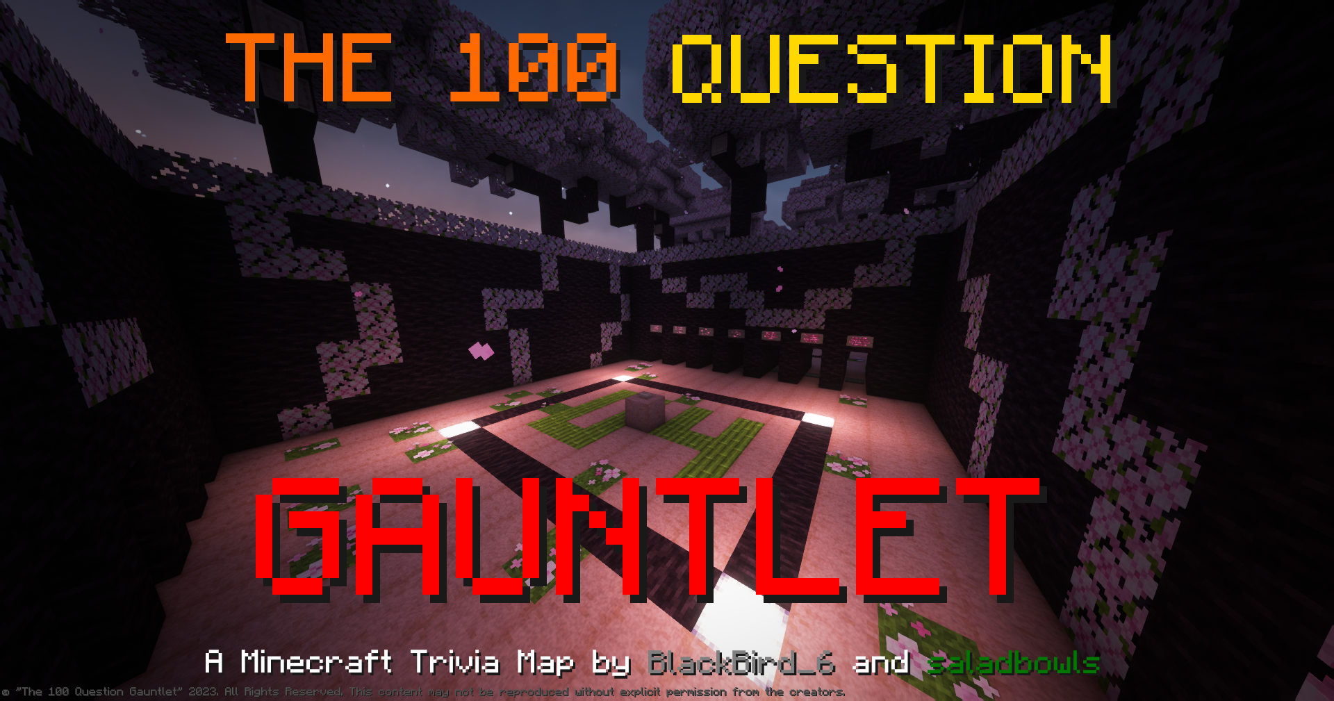 Télécharger The 100 Question Gauntlet 1.0.3 pour Minecraft 1.20.1