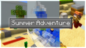 Télécharger Find The Button: Summer Adventure 1.0 pour Minecraft 1.19.4