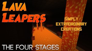 Télécharger Lava Leapers - The Four Stages pour Minecraft 1.11.2