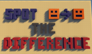 Télécharger Spot the Difference: R3dstone pour Minecraft 1.12
