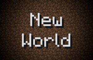 Télécharger New World pour Minecraft 1.10.2