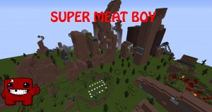 Télécharger Super Meat Boy in Minecraft pour Minecraft 1.9.4
