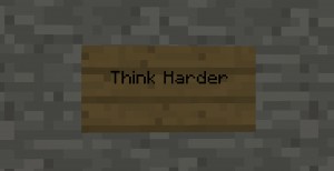 Télécharger Think Harder pour Minecraft 1.12