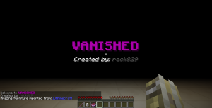 Télécharger VANISHED pour Minecraft 1.8.8