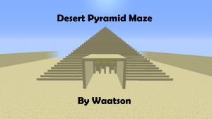 Télécharger Desert Pyramid Maze pour Minecraft 1.8