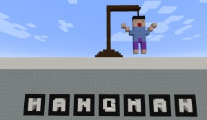 Télécharger Hangman pour Minecraft 1.8