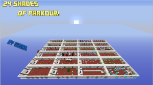 Télécharger 24 Shades of Parkour pour Minecraft 1.8