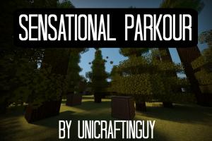 Télécharger Sensational Parkour pour Minecraft 1.8