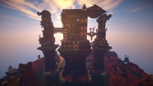 Télécharger Steampunk Castle pour Minecraft 1.7.10