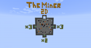Télécharger The Miner 2D pour Minecraft 1.12.1