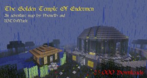 Télécharger The Golden Temple of Endermen - ULTIMATE EDITION pour Minecraft 1.3.2