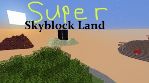 Télécharger Super Skyblock Land pour Minecraft 1.13
