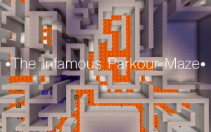 Télécharger The Infamous Parkour Maze pour Minecraft 1.13