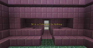 Télécharger Sit in a Cube and Do Nothing pour Minecraft 1.13.1