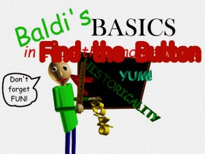Télécharger Baldi's Basics in Find the Button pour Minecraft 1.13.1