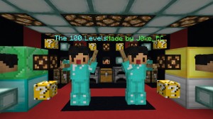 Télécharger THE 100 LEVELS pour Minecraft 1.13.1
