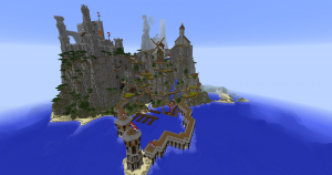 Télécharger Medieval Mountain Village pour Minecraft 1.12.2
