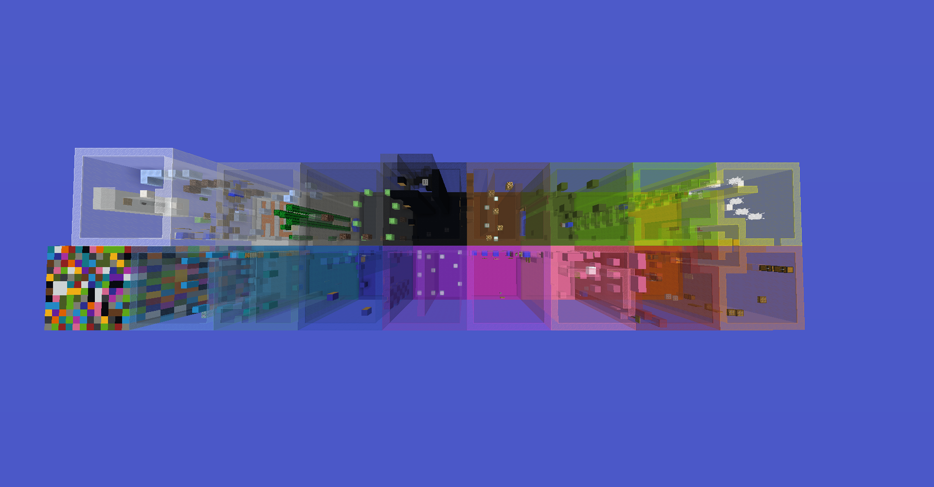 Télécharger Colorful Parkour pour Minecraft 1.12.2