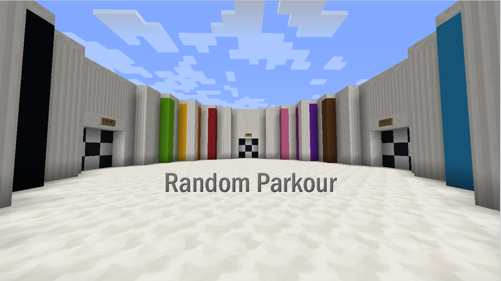 Télécharger New Random Parkour pour Minecraft 1.14
