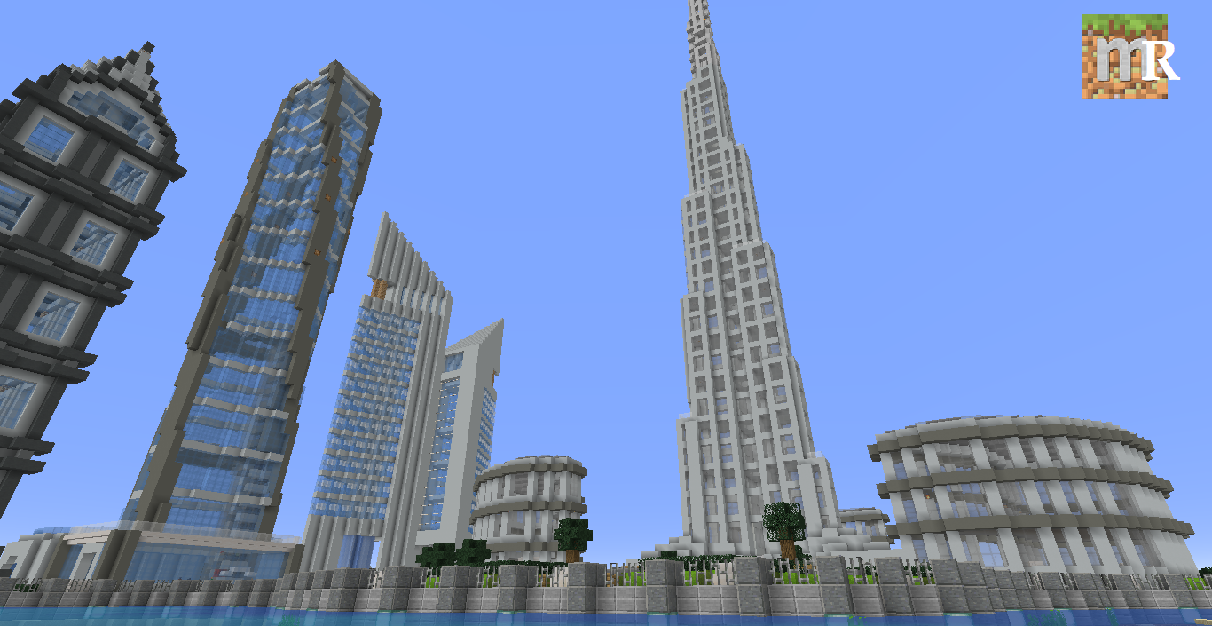 Télécharger Dubai Landmarks pour Minecraft 1.14