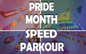 Télécharger Pride Month Speed Parkour! pour Minecraft 1.14.2
