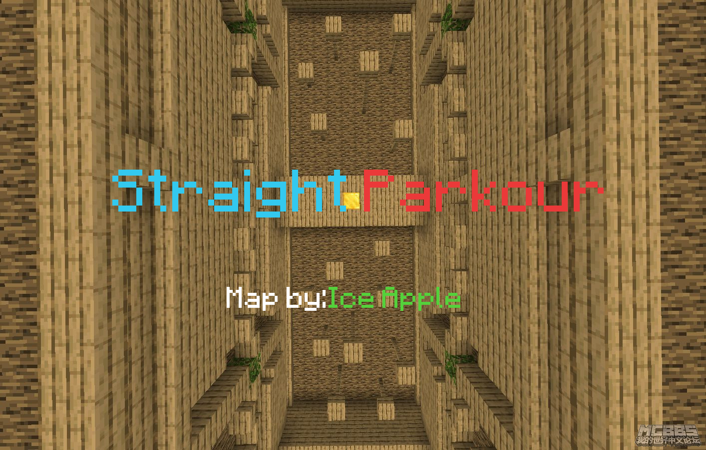 Télécharger Straight Parkour pour Minecraft 1.14.3