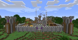 Télécharger Spring for Castle pour Minecraft 1.14.4