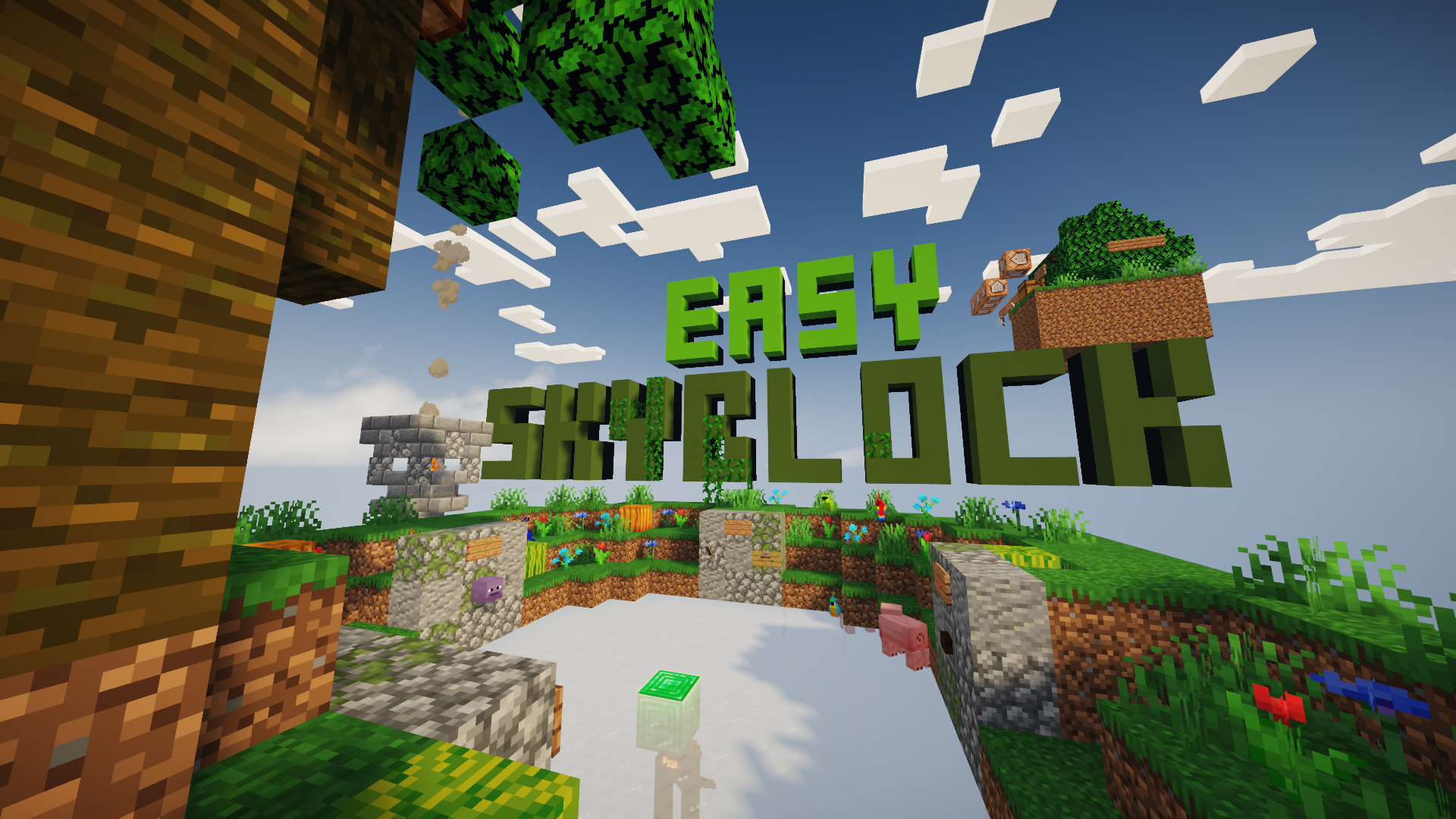 Télécharger Easy SkyBlock pour Minecraft 1.14.4