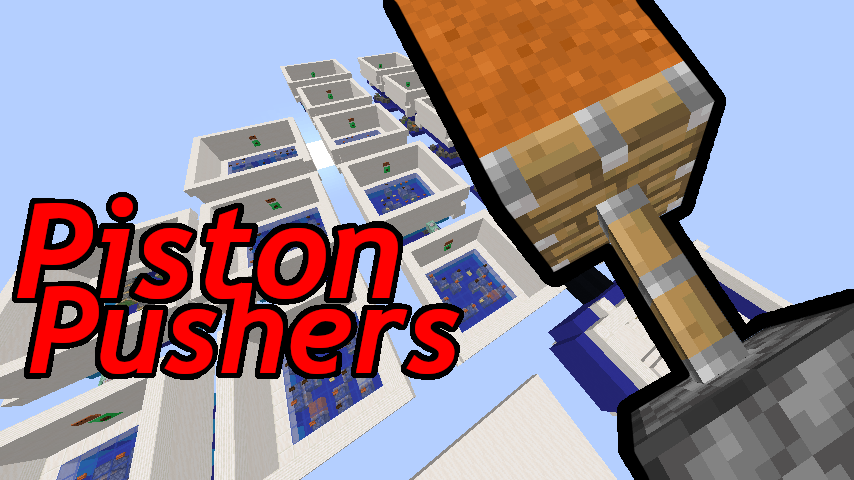 Télécharger Piston Pushers pour Minecraft 1.14.4