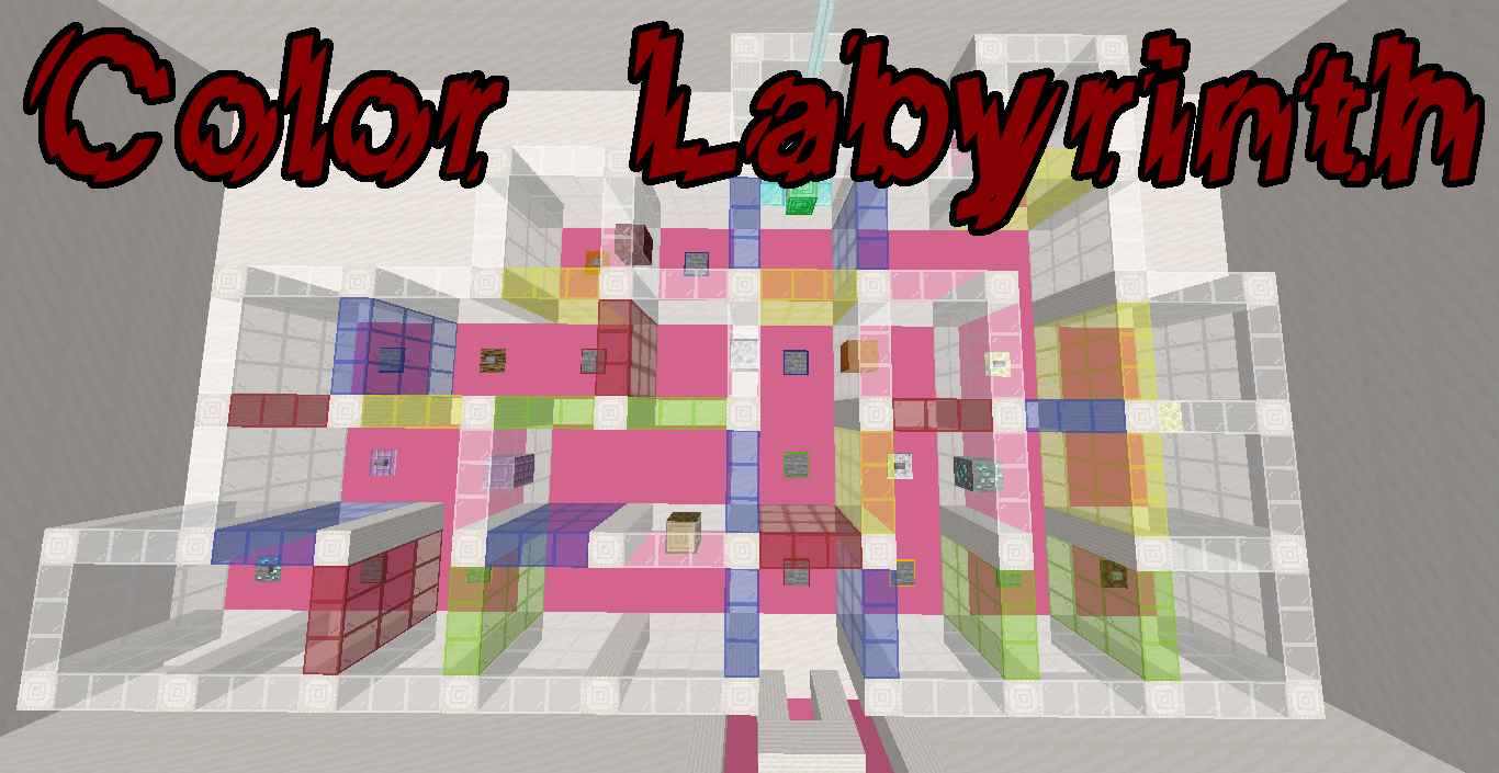 Télécharger Color Labyrinth pour Minecraft 1.14.4