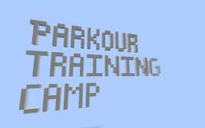 Télécharger Parkour Training Camp pour Minecraft 1.12.2