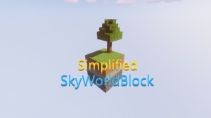 Télécharger Simplified SkyWorldBlock pour Minecraft 1.15
