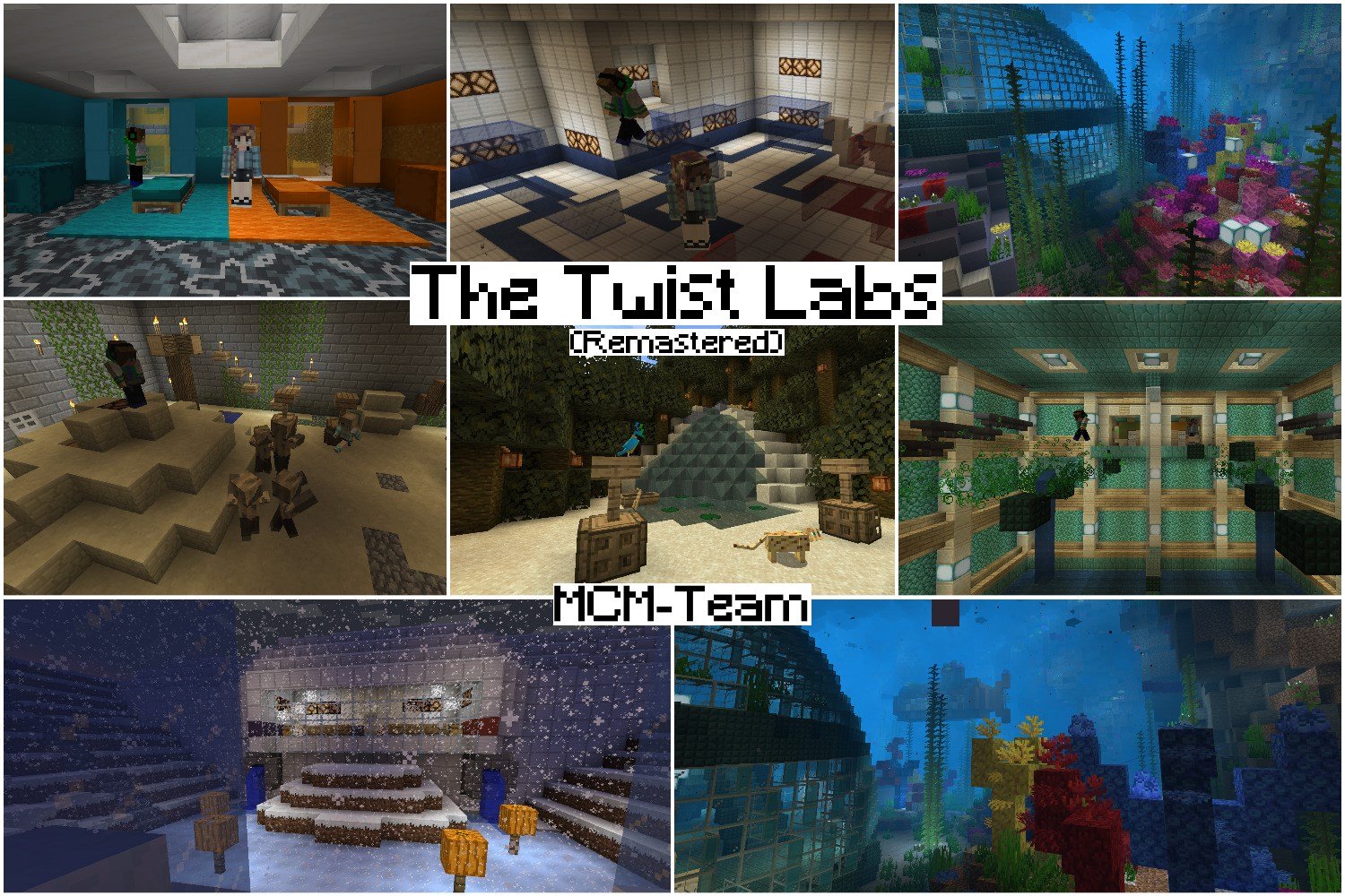 Télécharger The Twist Labs (Remastered) pour Minecraft 1.15.2