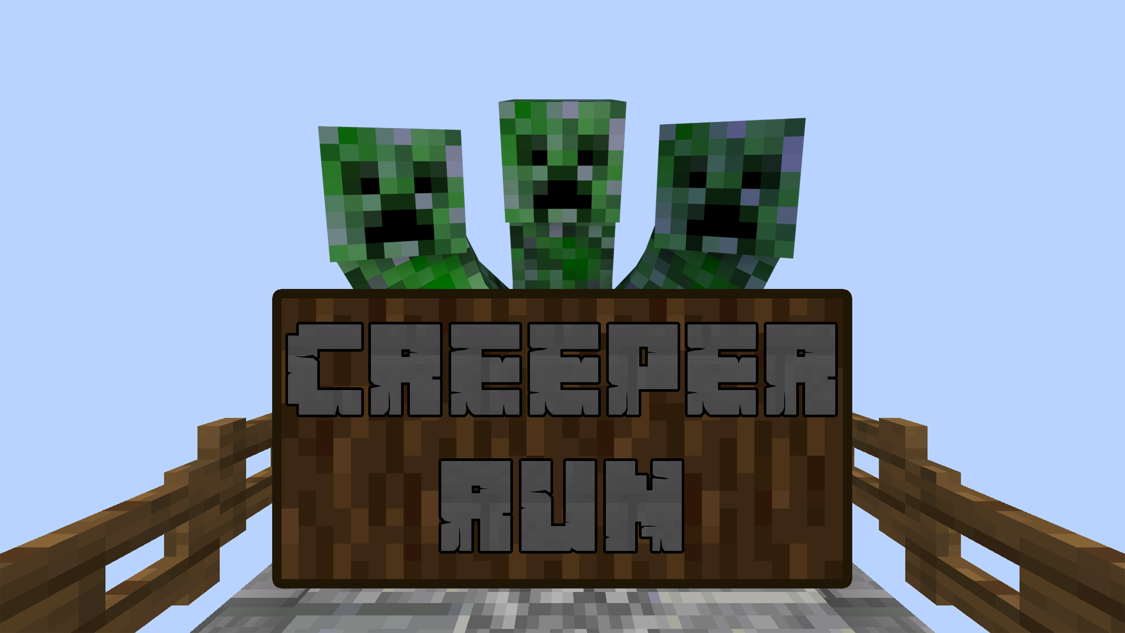 Télécharger Creeper Run pour Minecraft 1.15.2