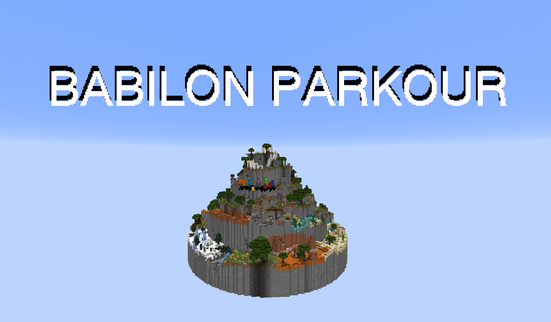Télécharger BABILON Parkour pour Minecraft 1.15.2
