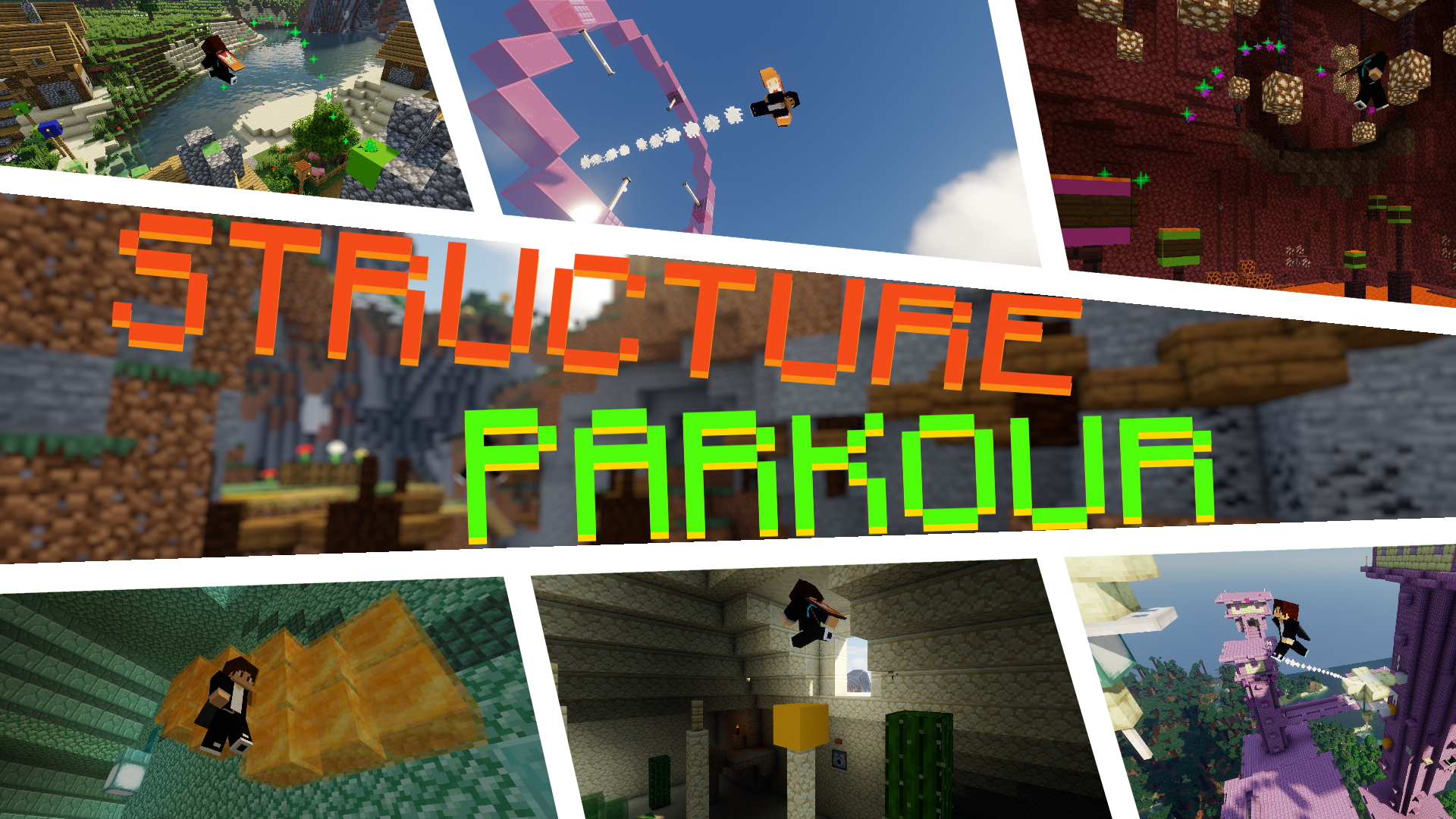 Télécharger Structure Parkour pour Minecraft 1.15.2