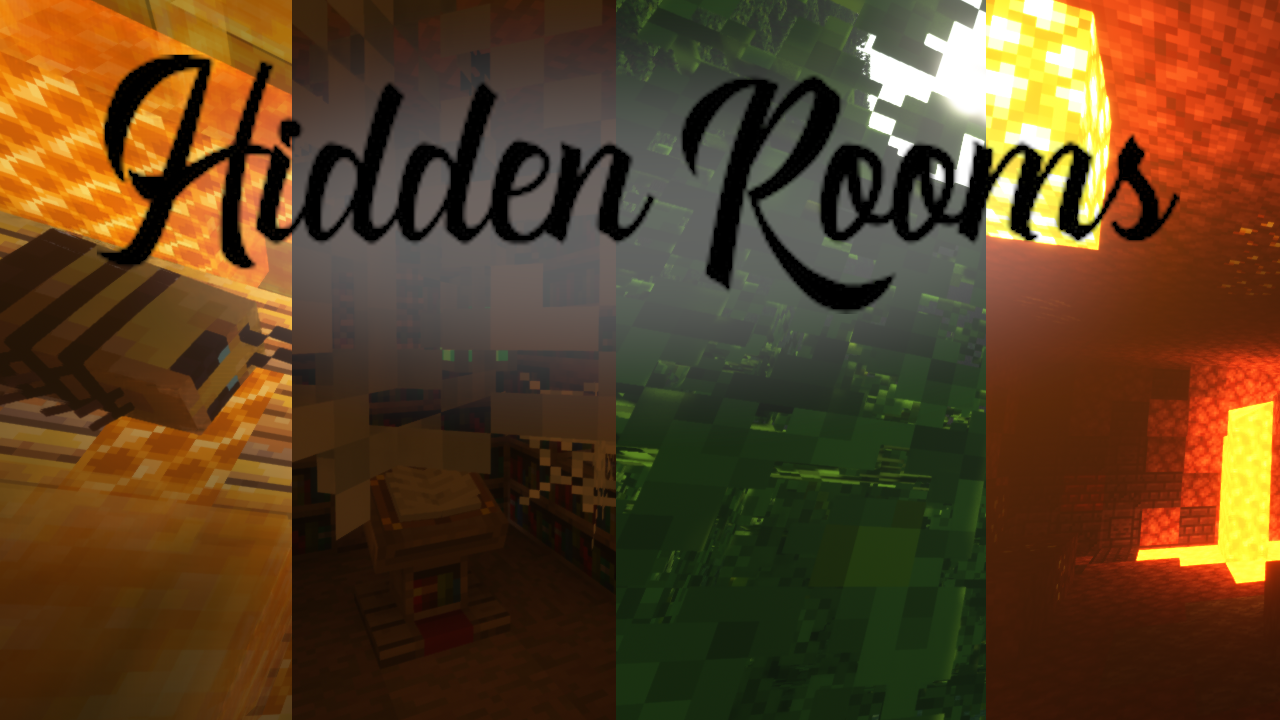 Télécharger Hidden Rooms pour Minecraft 1.16.1