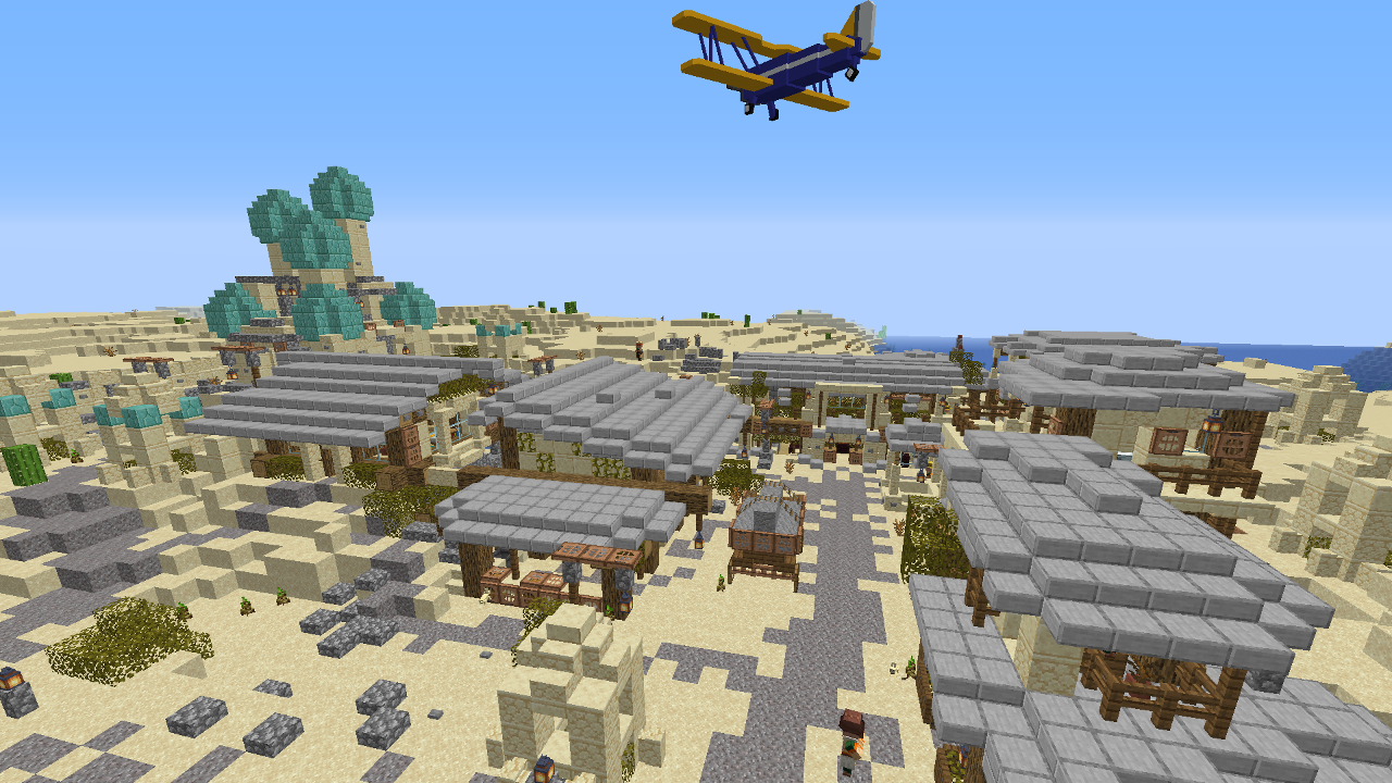 Télécharger Beyond 256: Flight Simulator pour Minecraft 1.16.1