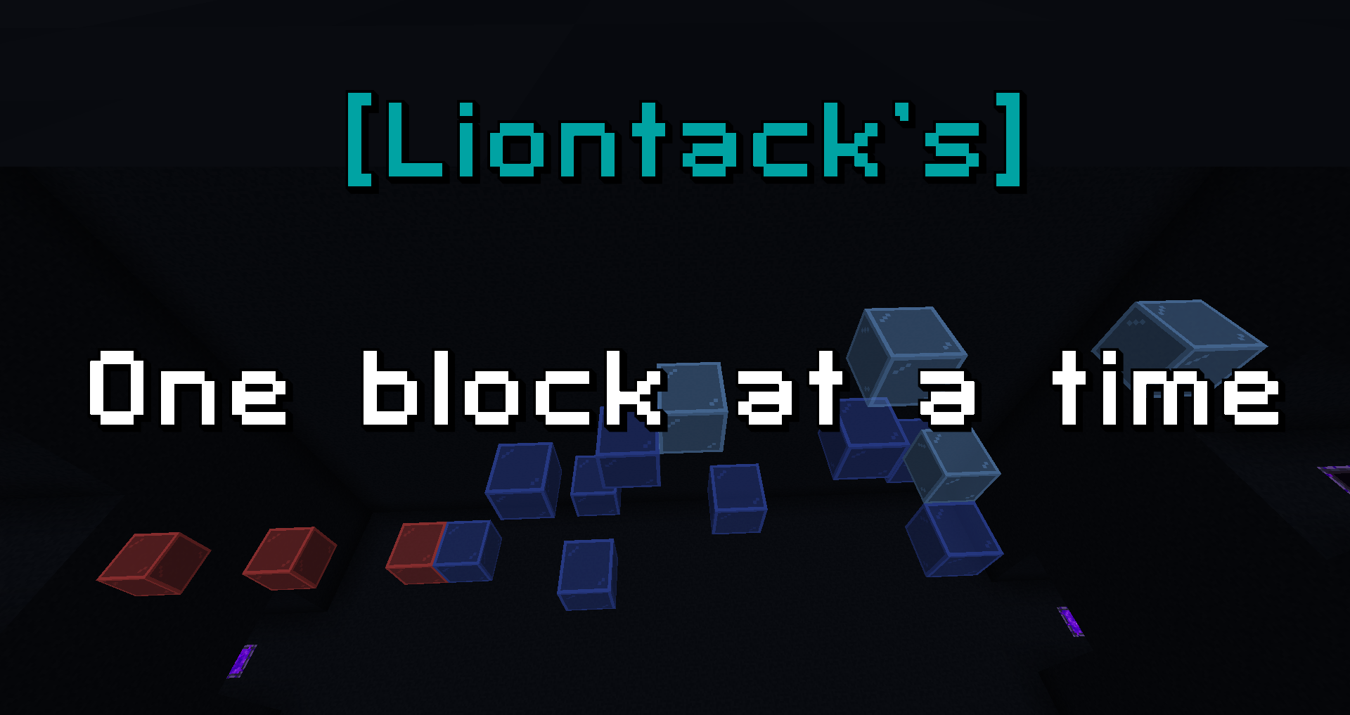 Télécharger [Liontack's] One Block at a Time pour Minecraft 1.16.3