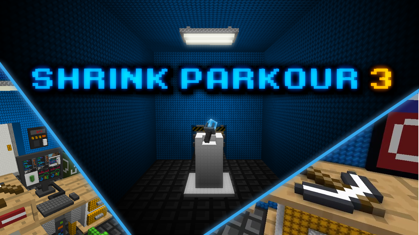 Télécharger Shrink Parkour 3 pour Minecraft 1.16.4