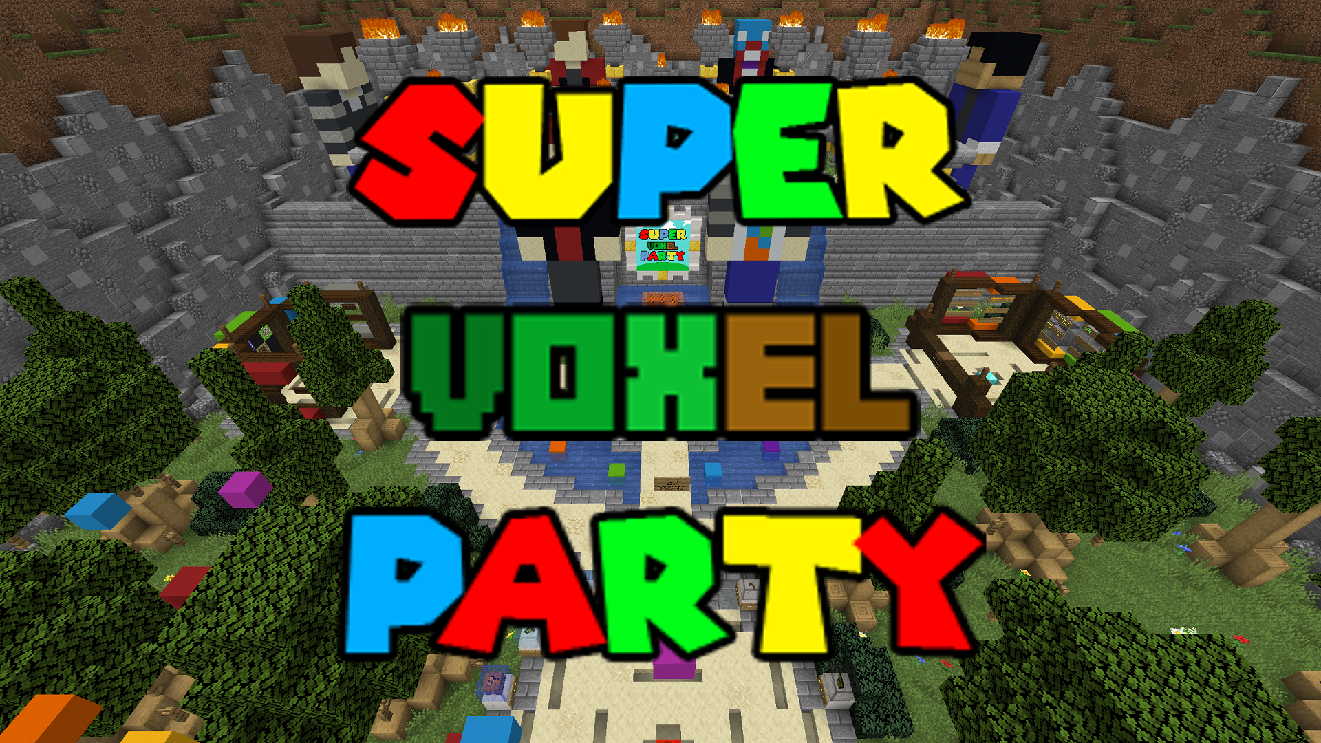 Télécharger Super Voxel Party! pour Minecraft 1.16.3