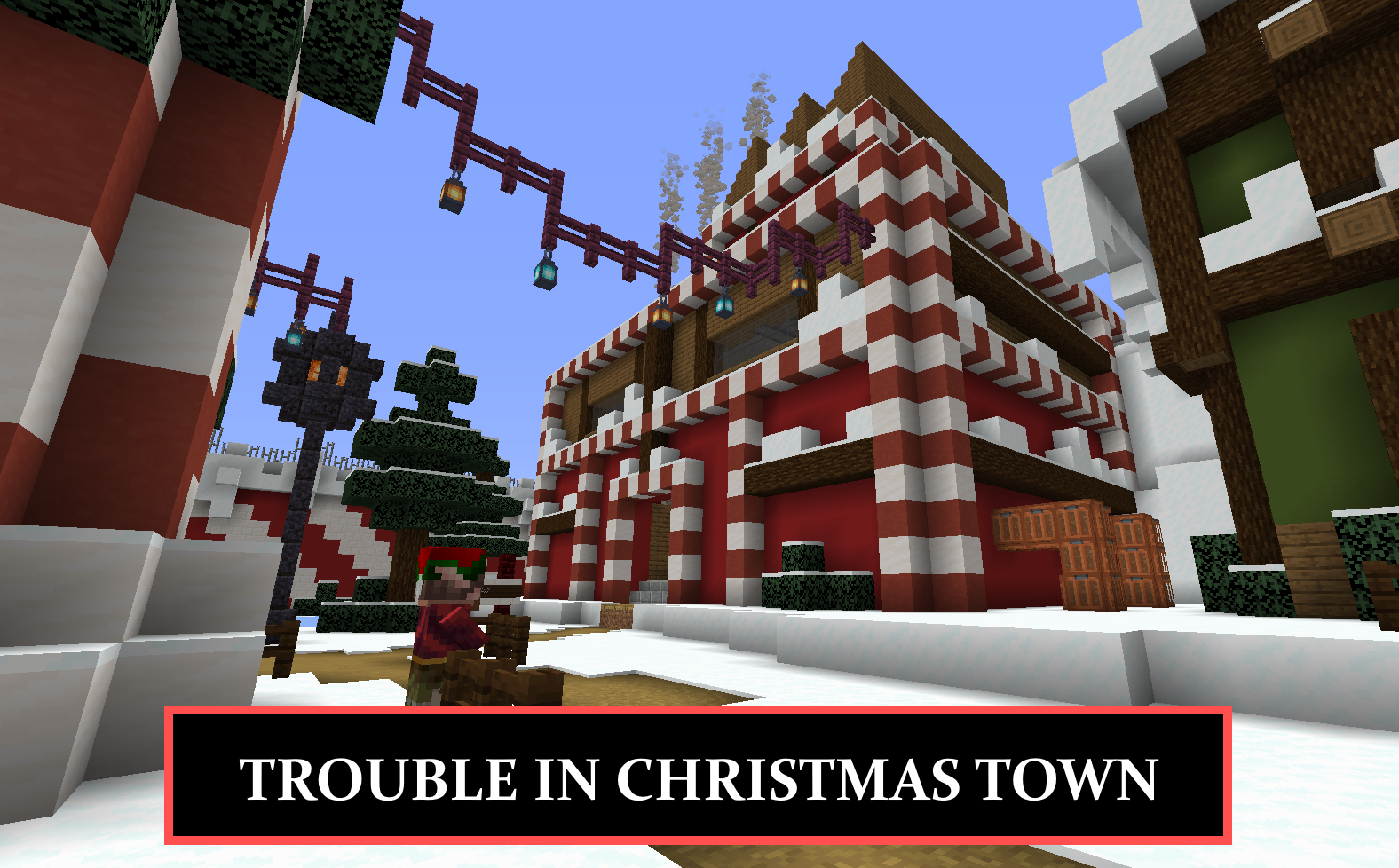 Télécharger Trouble in Christmas Town pour Minecraft 1.16.4